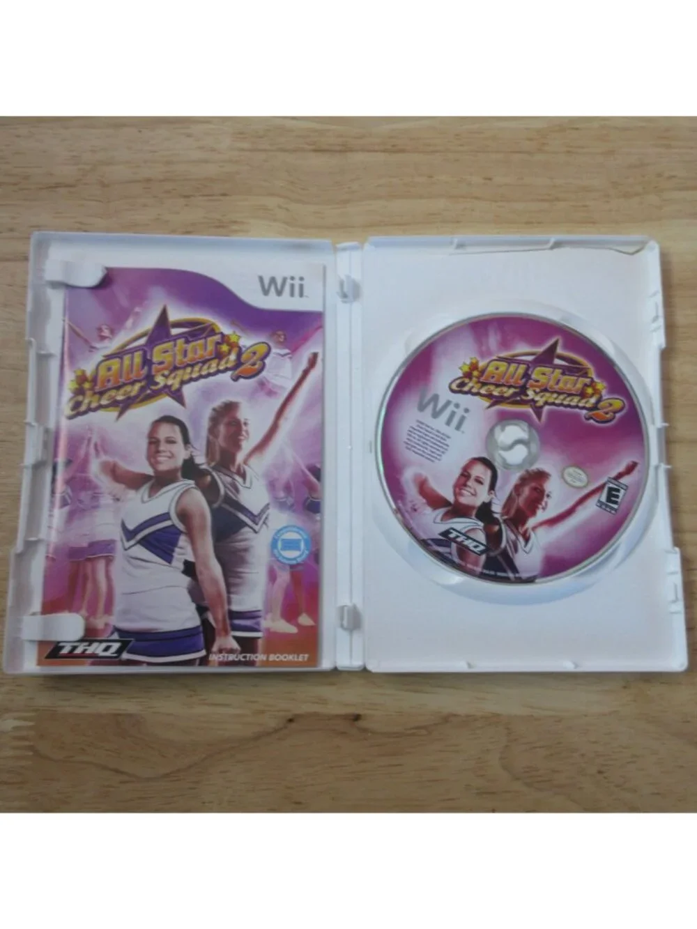 Wii Bundle of 2 Cheerleader Games - All Star Cheer Squad 2 & We Cheer